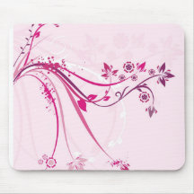 abstrato cor-de-rosa mouse pads