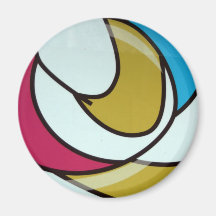 Abstrato - curva ima de geladeira