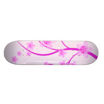 Abstrato da flor de cerejeira skates