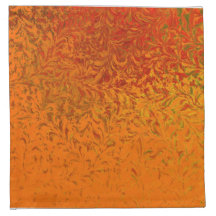 Abstrato da tangerina guardanapo