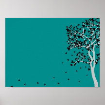 Abstrato de queda do impressão/poster do ~ das fol