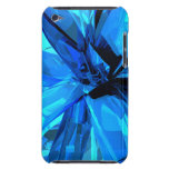 Abstrato do azul capa iPod touch
