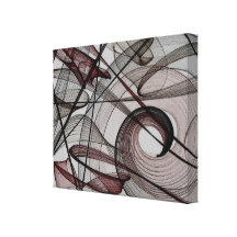 Abstrato do redemoinho 1/9 impressão de canvas esticadas