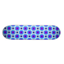 Abstrato dos círculos skate personalizado