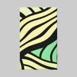 abstrato impressões em tela