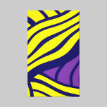 abstrato impressões em tela