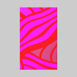 abstrato impressões em tela