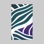 abstrato impressões em tela