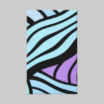 abstrato impressões em tela