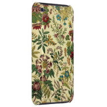 Abundância floral antiquado capas iPod barely there