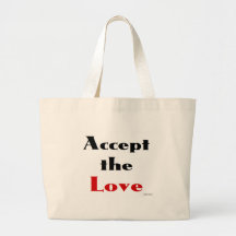 Aceite o amor bolsas de lona
