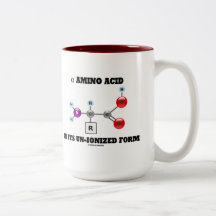 ácido aminado alfa em seu formulário Un-Ionizado ( Caneca