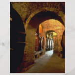 Adega de vinho em Montepulciano, Toscânia, Italia Panfleto Personalizado