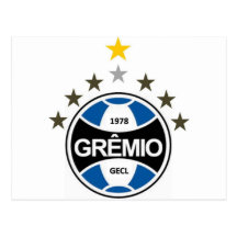 Adesivos Gremio Cartão Postal