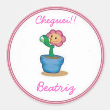 Adesivos para latinhas bebê