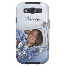 Adicione seu caso de IPhone 5 da foto/texto Galaxy S3 Capa