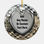 Adicione seu próprio ornamento de Mirrorball do di