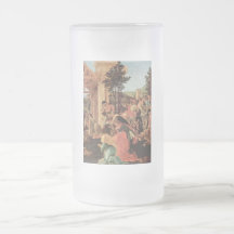 Adoração do detalhe dos Magi (Washington) Caneca