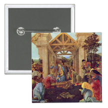 Adoração dos Magi (Washington) por Botticelli Pins