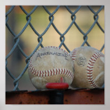 Adrenalina do basebol poster