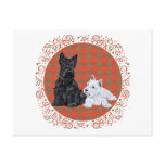 Adulto do Scottie & filhote de cachorro de Westie