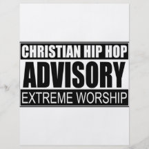 Advisory cristão de Hip Hop… Panfletos