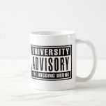 Advisory o bebado de aperto caneca