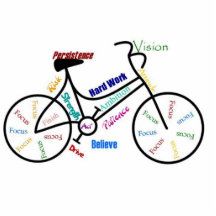 Aficionado desportivo inspirador do ciclo das pala escultura de foto