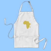 "África no ouro médio " aventais