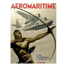 Afromaritime Cartao Postal