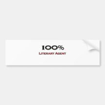 Agente literário de 100 por cento adesivo