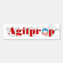 Agitprop - o NEA e o Obama Adesivos