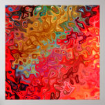 Agora abstrato 55,1 do passeio posteres