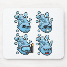 Água Elementals de Rageface Mousepad