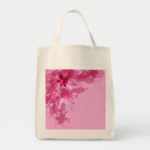 Aguarela Pastel abstrata cor-de-rosa Bolsa Para Compra