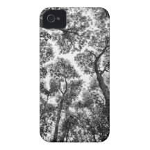 Ajustado natural (partes superiores da árvore) capa iPhone 4 Case-Mate