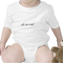 ak tão rude camiseta