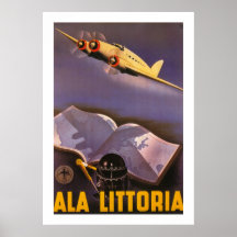 Alá Littoria Pôsteres
