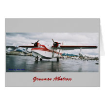 Albatroz molhado, albatroz de Grumman Cartoes