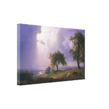 Albert Bierstadt - primavera de Califórnia Impressão De Canvas Esticada