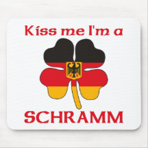Alemães personalizados beijam-me que eu sou Schram Mouse Pad