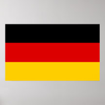 Alemanha - bandeira nacional alemão impressão