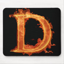 Alfa ardente - D Mousepads