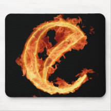 Alfa ardente - E Mousepad
