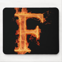 Alfa ardente - F Mousepad