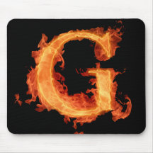 Alfa ardente - G Mouse Pad