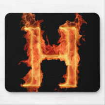 Alfa ardente - H Mousepads