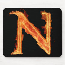 Alfa ardente - N Mousepads