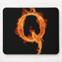 Alfa ardente - Q Mousepad