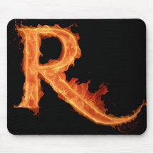 Alfa ardente - R Mouse Pads